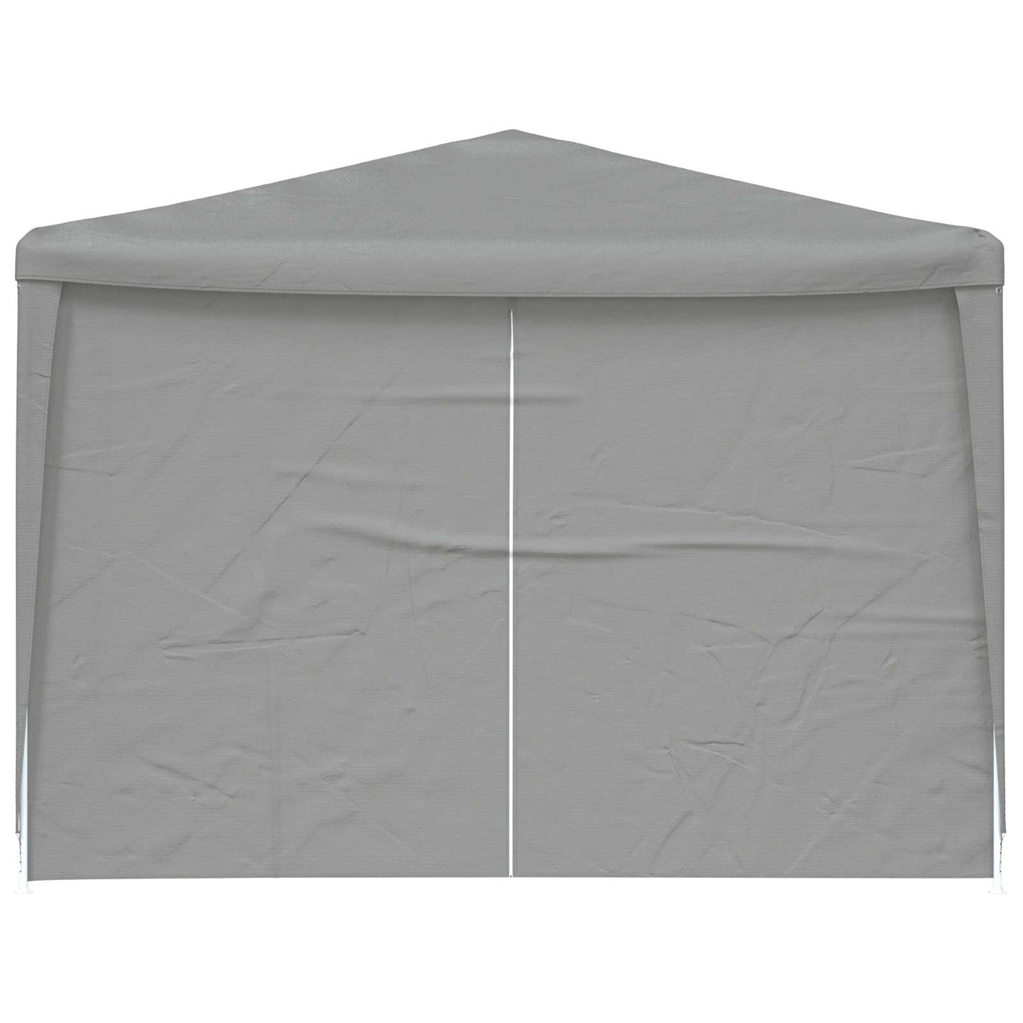 Partytent 900 x 300 x 255 cm Lichtgrijs PE en staal