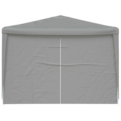 Partytent 900 x 300 x 255 cm Lichtgrijs PE en staal