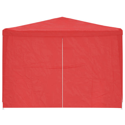 Partytent 1200 x 300 x 255 cm Rood PE en staal