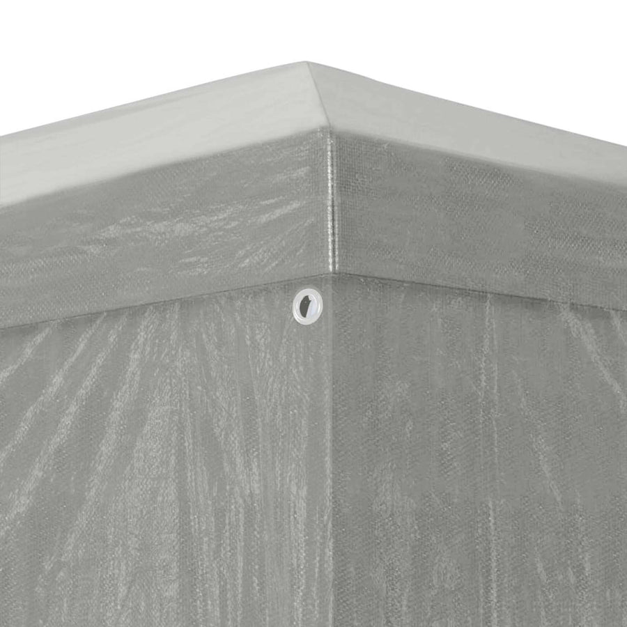 Partytent 1200 x 300 x 255 cm Lichtgrijs PE en staal