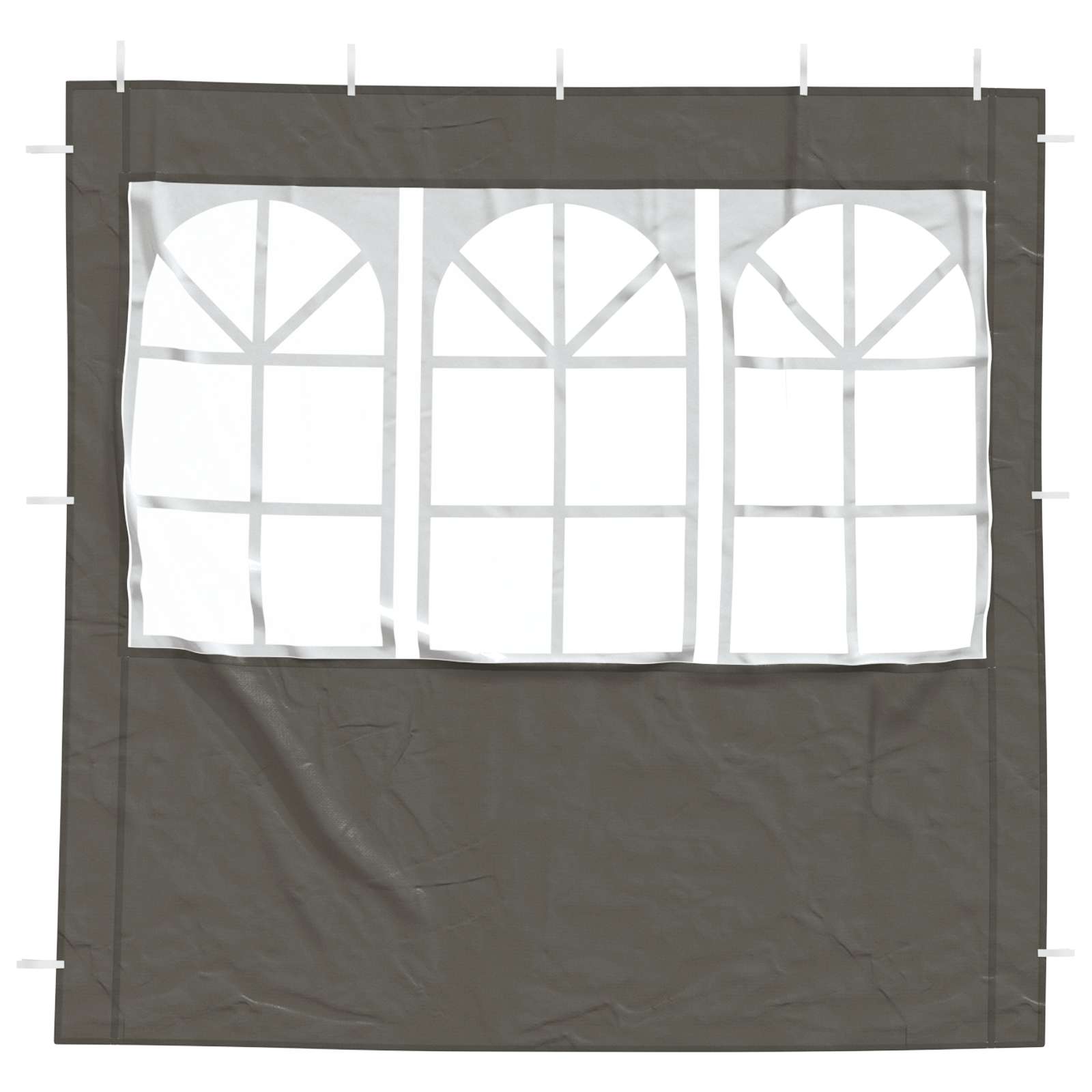 Party Tent Zijwand 2 pcs 200 x 195 cm Antracietkleurig