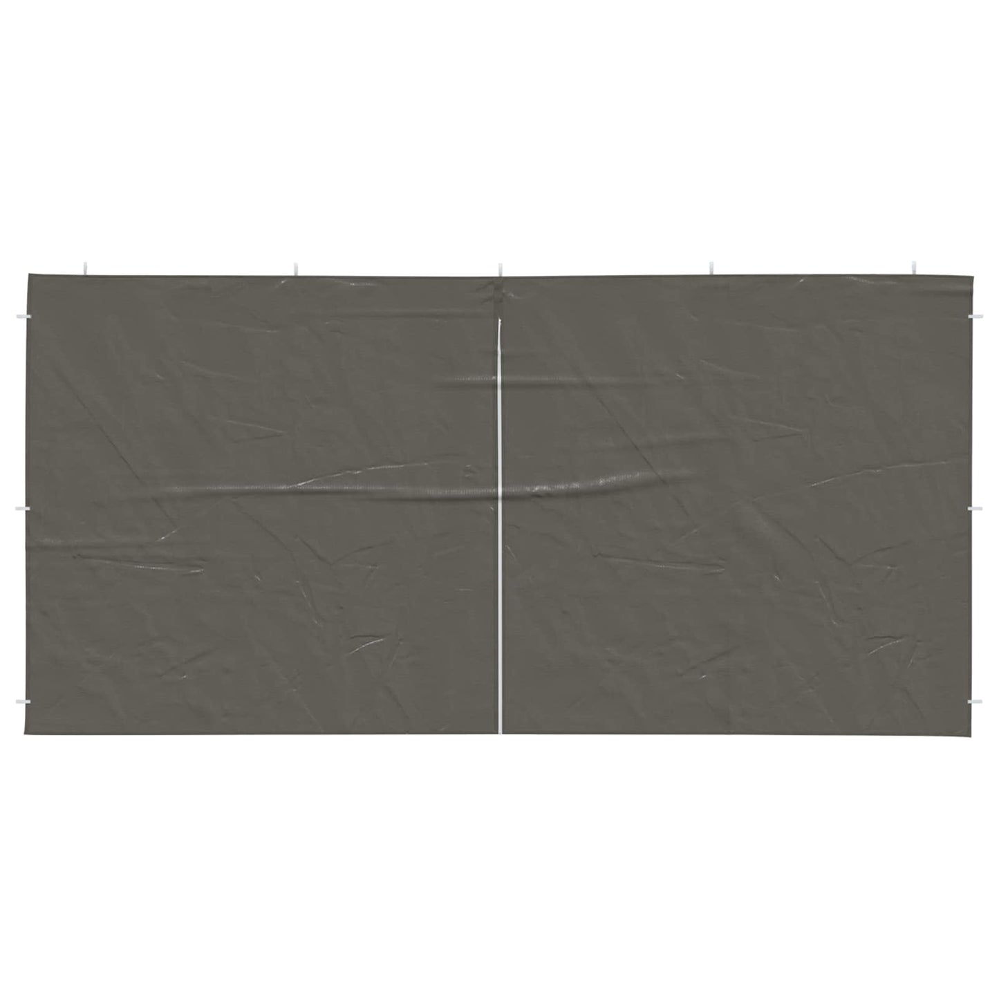 Party Tent Zijwand 2 pcs Antracietkleurig 400 x 195 cm