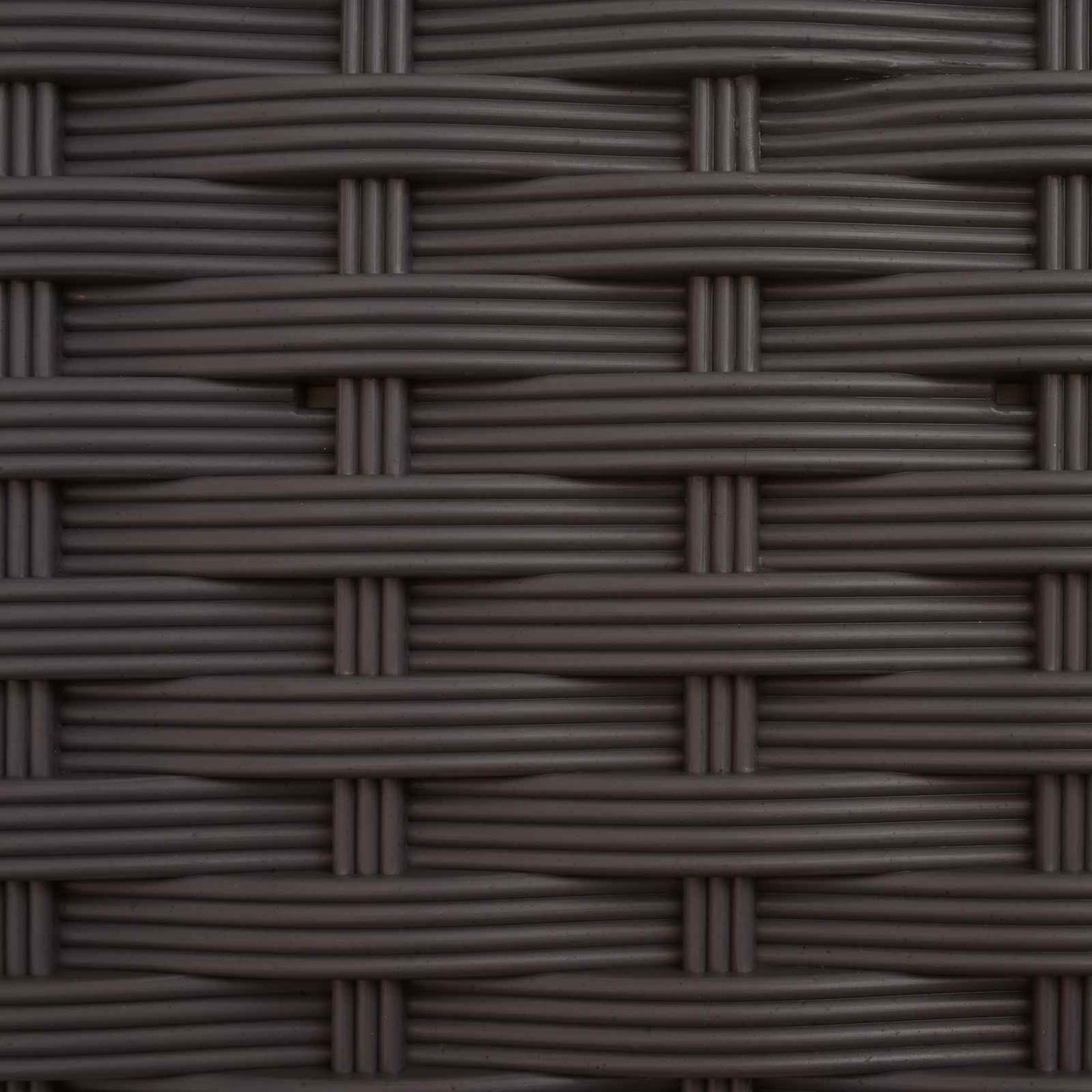 Verhoogd Bed met Trellis en Dak Bruin 122,5 x 40 x 123 cm PP