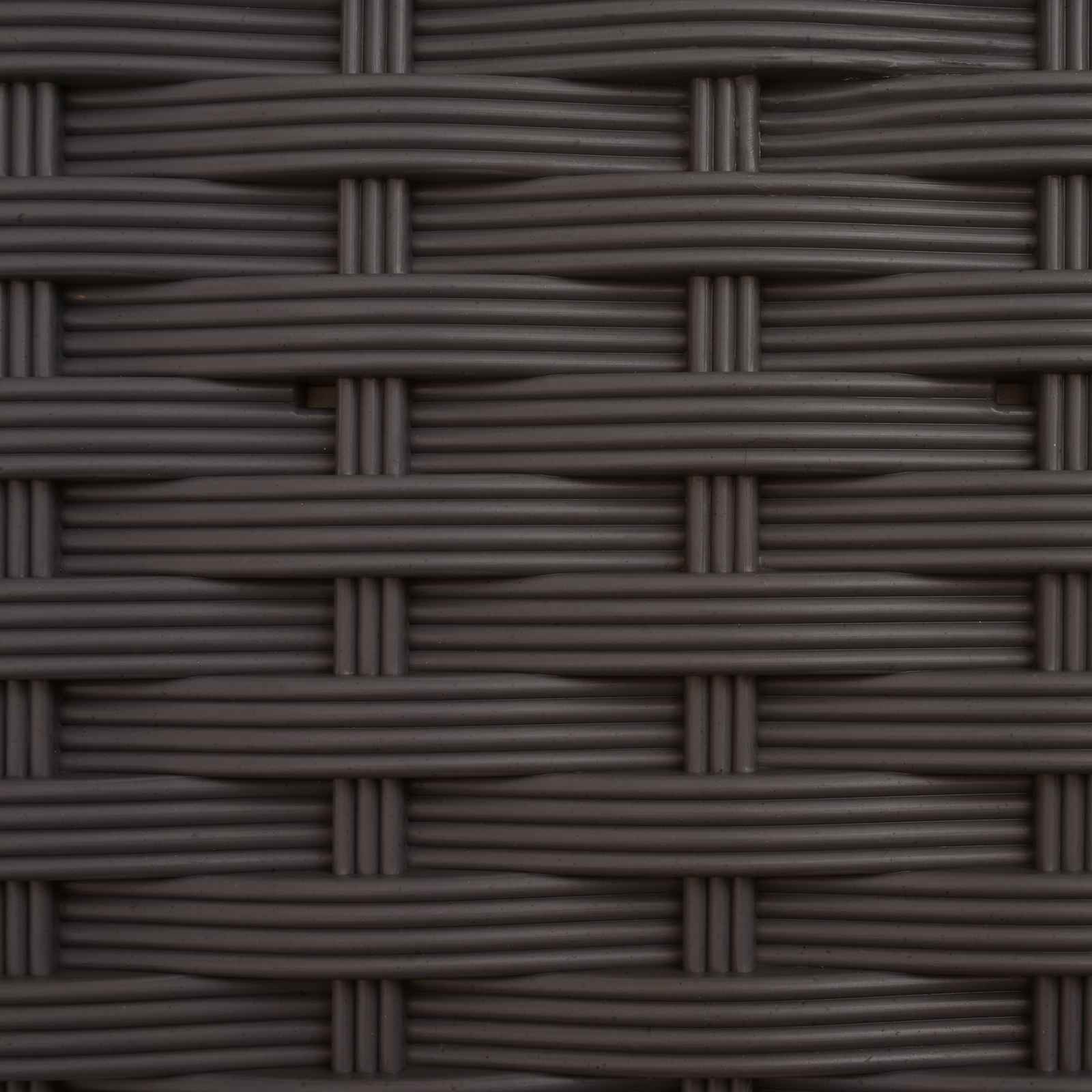 Verhoogd Bed met Trellis en Dak Bruin 122,5 x 40 x 123 cm PP