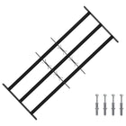 Window security grid with 3 crossbars 3 pcs