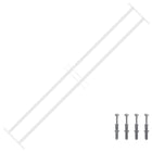 Security grille for windows with 2 cross bars 93-174 cm