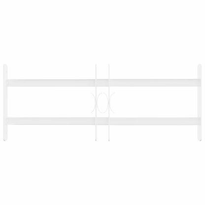 Beveiligingsrooster voor ramen met 2 kruisregels 3 pcs 43-74 cm