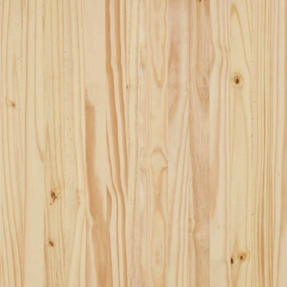 Rolling Kast met wiel Bruin 65,5 x 34 x 39 cm Massief Vurenhout