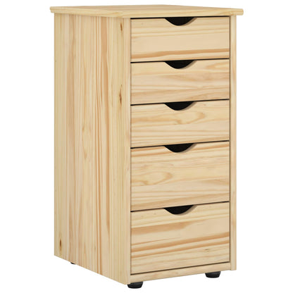 Kast Bruin 34 x 39 x 61,5 cm Massief Vurenhout