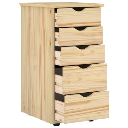 Kast Bruin 34 x 39 x 61,5 cm Massief Vurenhout