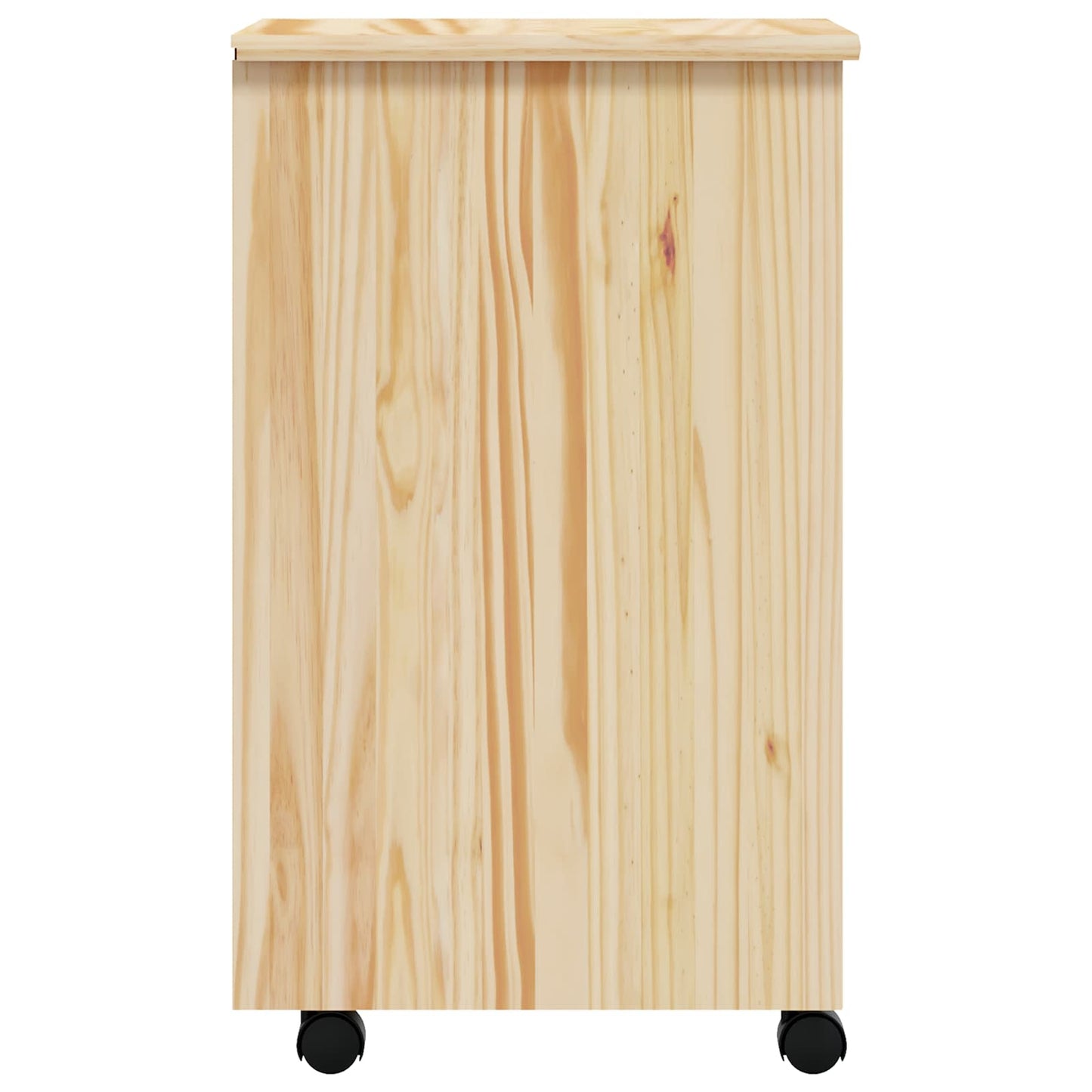 Rolling Cabinet met Laden MOSS Heldere Vernis 34 x 39 x 65,5 cm