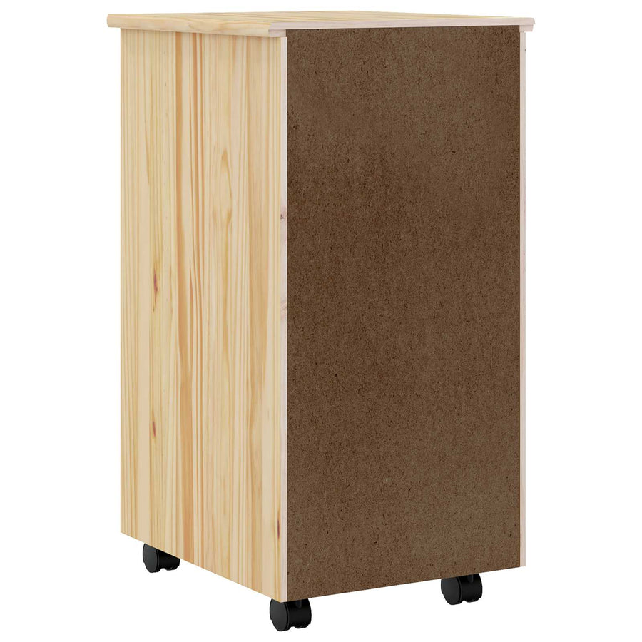 Rolkast met Bureau MOSS Heldere Vernis 34 x 39 x 65,5 cm