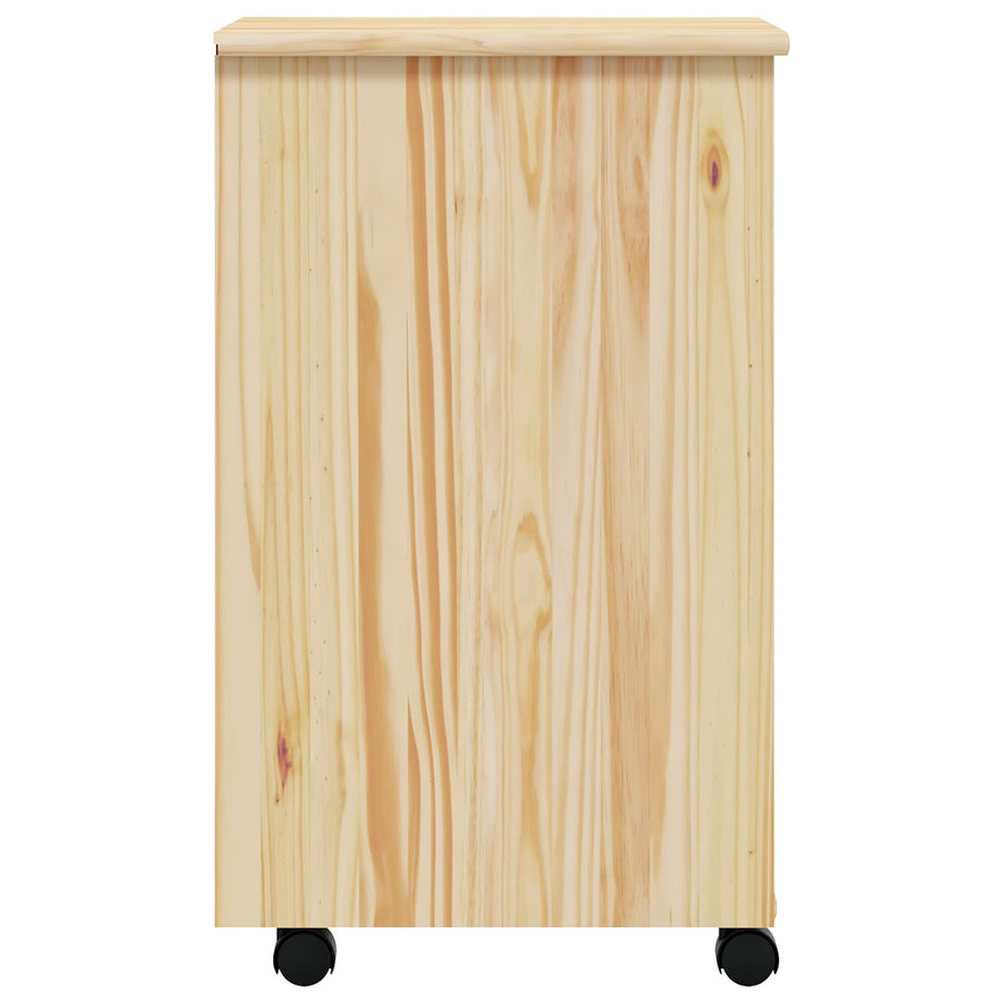 Rolkast met Bureau MOSS Heldere Vernis 34 x 39 x 65,5 cm