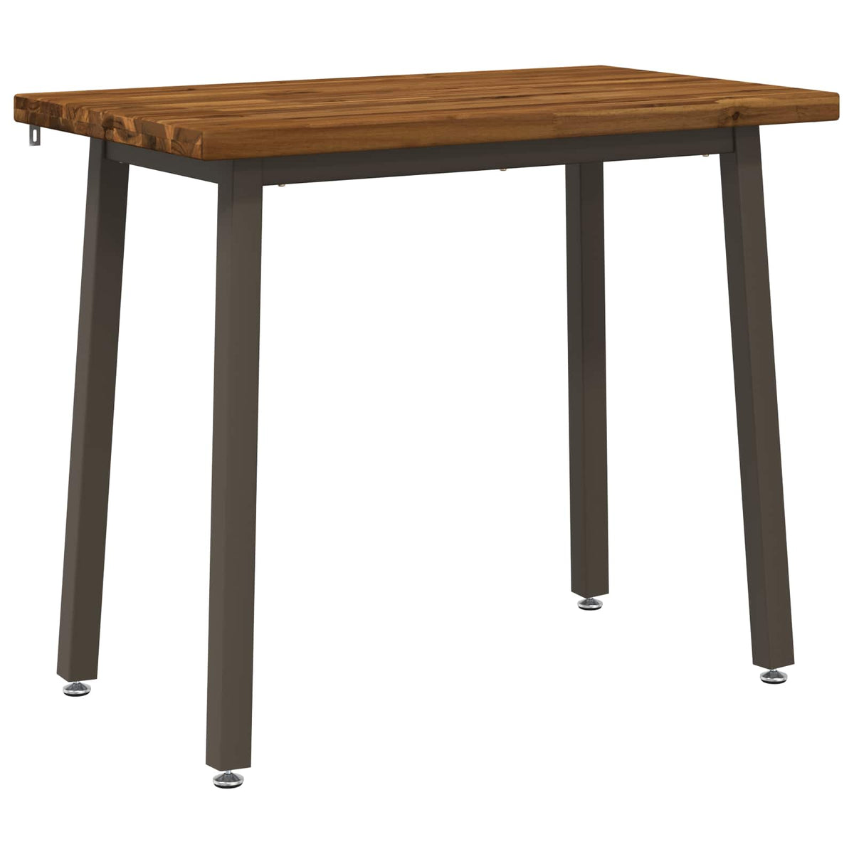 110 x 55 x 75 cm Massief Acaciahout Natuurlijk en Koffie