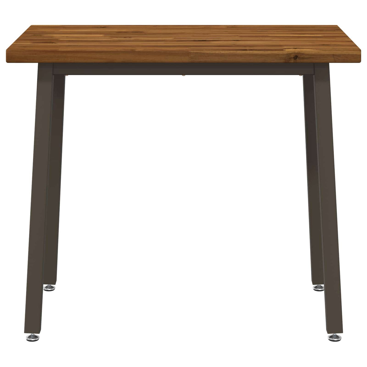 110 x 55 x 75 cm Massief Acaciahout Natuurlijk en Koffie