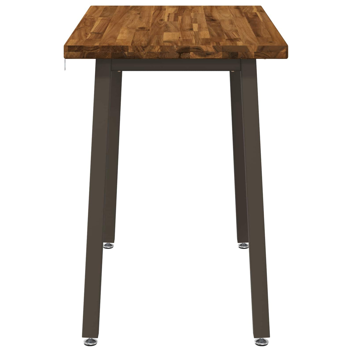 110 x 55 x 75 cm Massief Acaciahout Natuurlijk en Koffie