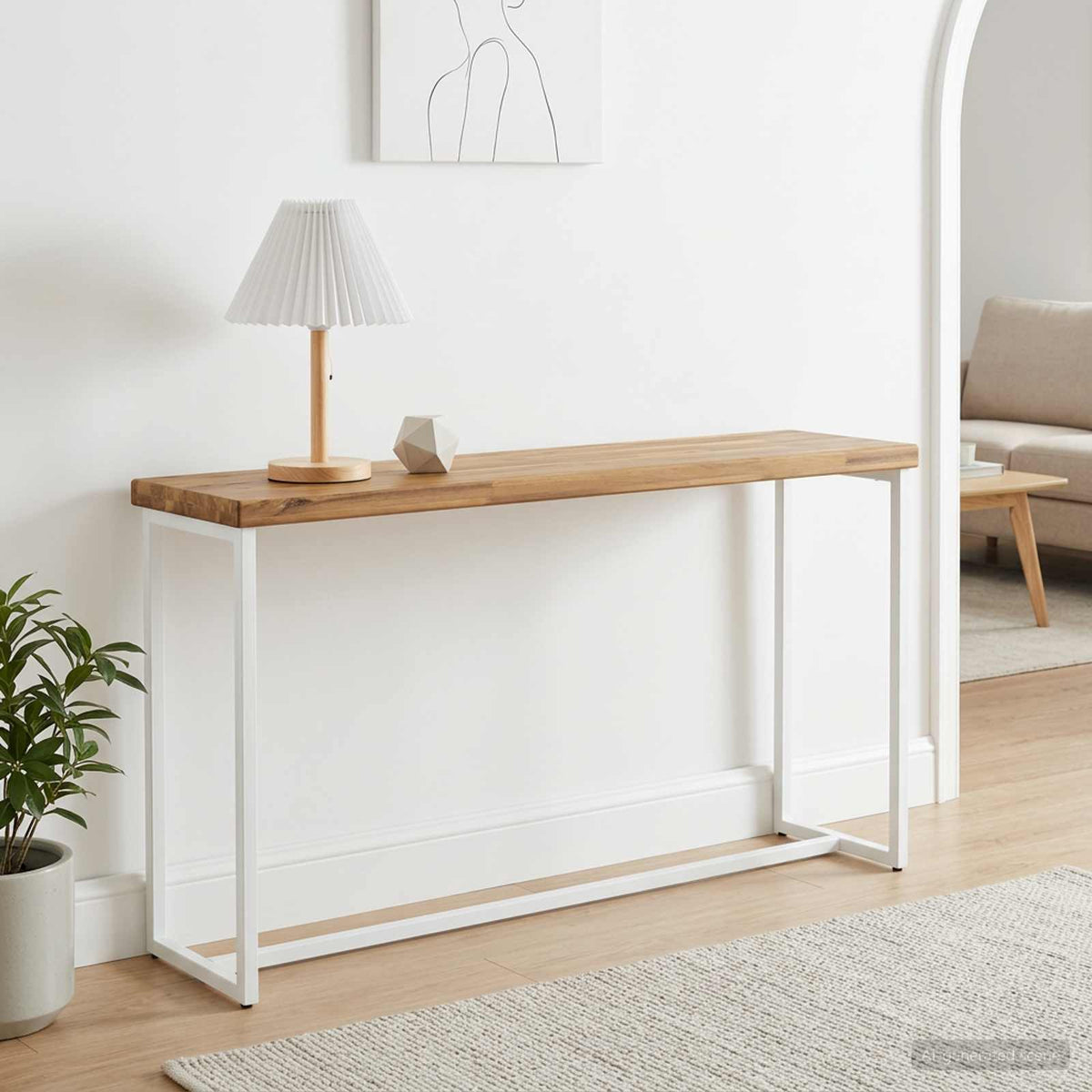 Rechthoekig Tafelblad 90 x 50 x 3,5 cm Rechthoekig Wit