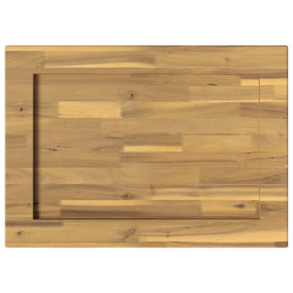 Rechthoekig Tafelblad 90 x 50 x 3,5 cm Rechthoekig Wit
