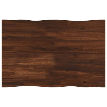Rechthoekig Tafelblad 90 x 50 x 3,5 cm Rechthoekig Donkerbruin