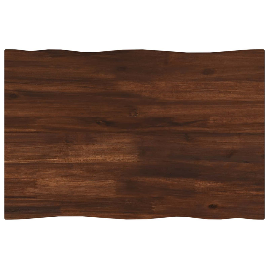 Rechthoekig Tafelblad 90 x 50 x 3,5 cm Rechthoekig Donkerbruin