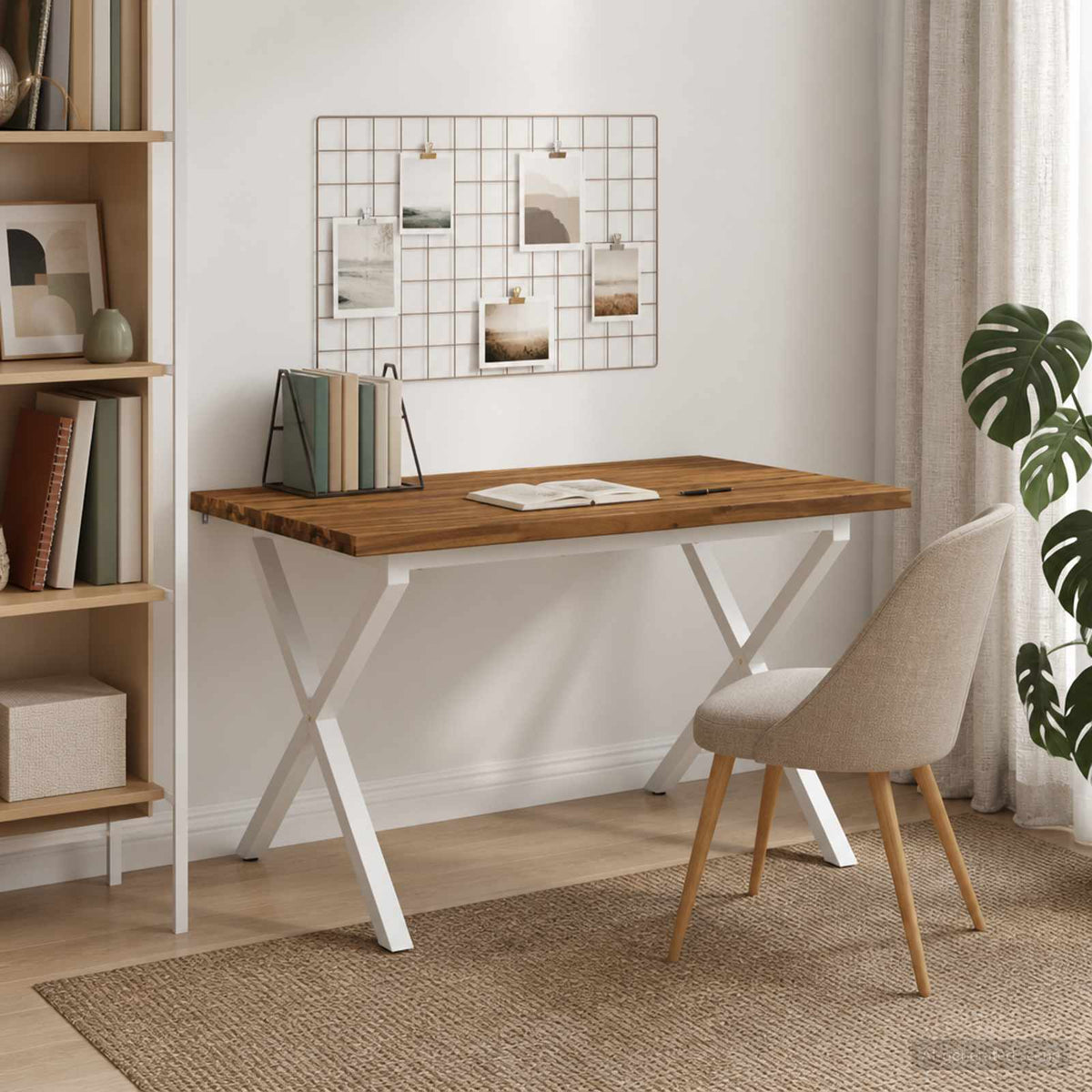 Live Edge Eettafel 110 x 55 x 75 cm Massief Acaciahout
