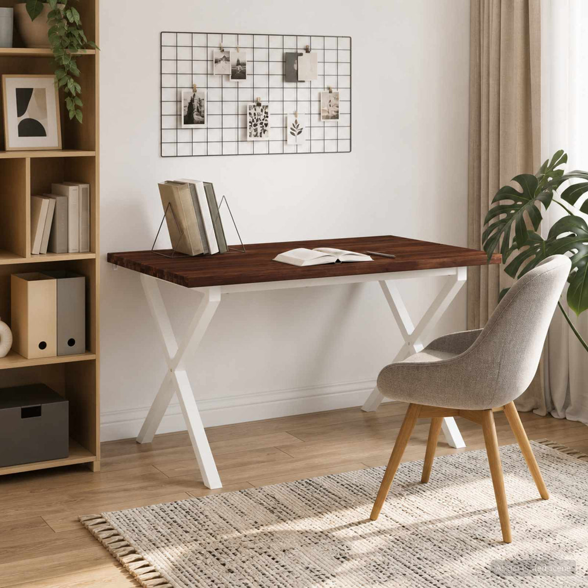 Vierkante Eettafel 120 x 70 x 75 cm Massief Acaciahout