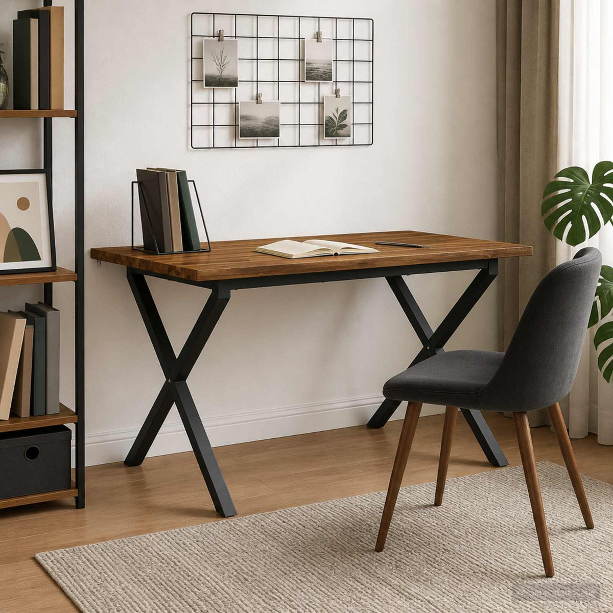 Vierkante Eettafel 120 x 70 x 75 cm Massief Acaciahout
