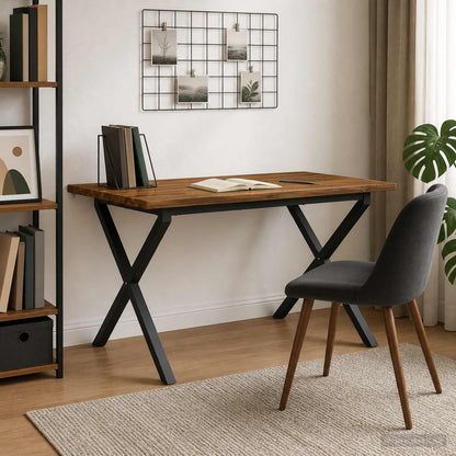 Vierkante Eettafel 120 x 70 x 75 cm Massief Acaciahout