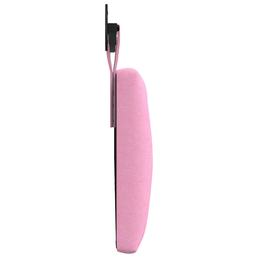 Hangend Hoofdeinde Wandgemonteerd Roze 210 x 55 x 7 cm Stof