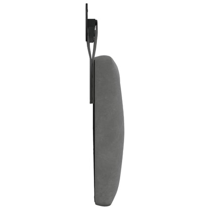Hangend Hoofdeinde Donkergrijs 210 x 55 x 7 cm Fluweel