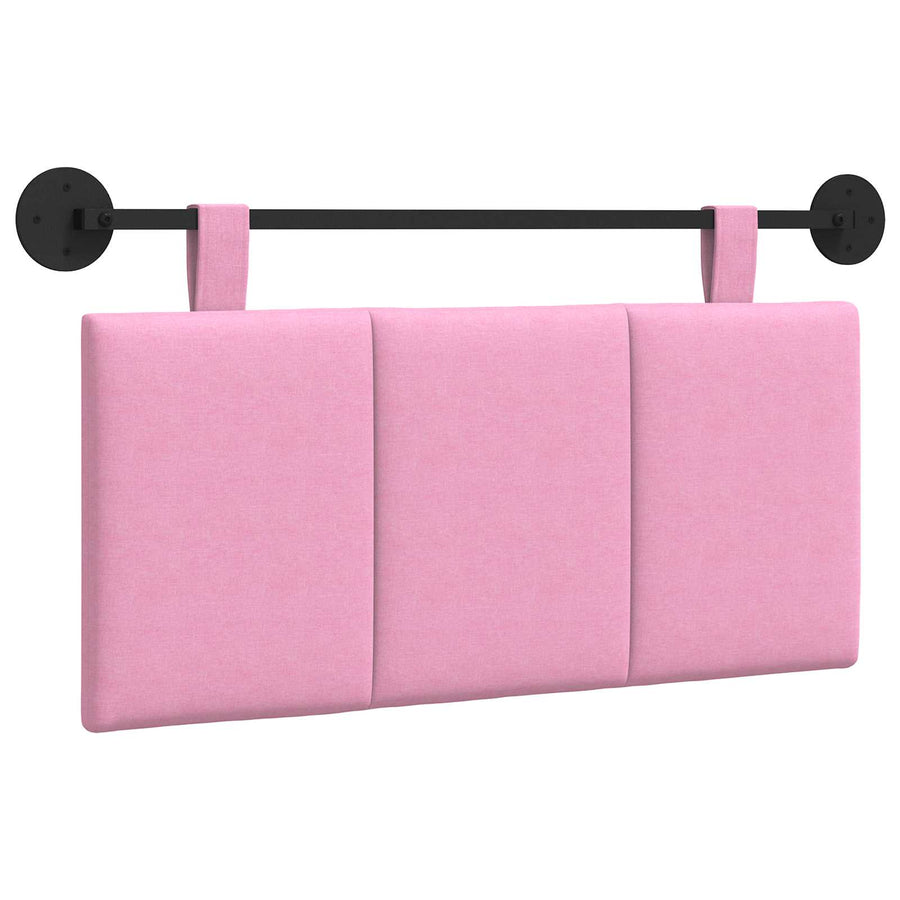Hangend Hoofdeinde Wandgemonteerd Roze 90 x 55 x 5 cm Stof