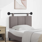 Hanging Headboard Wall-mounted Taupe 100 x 55 x 5 cm Fabric