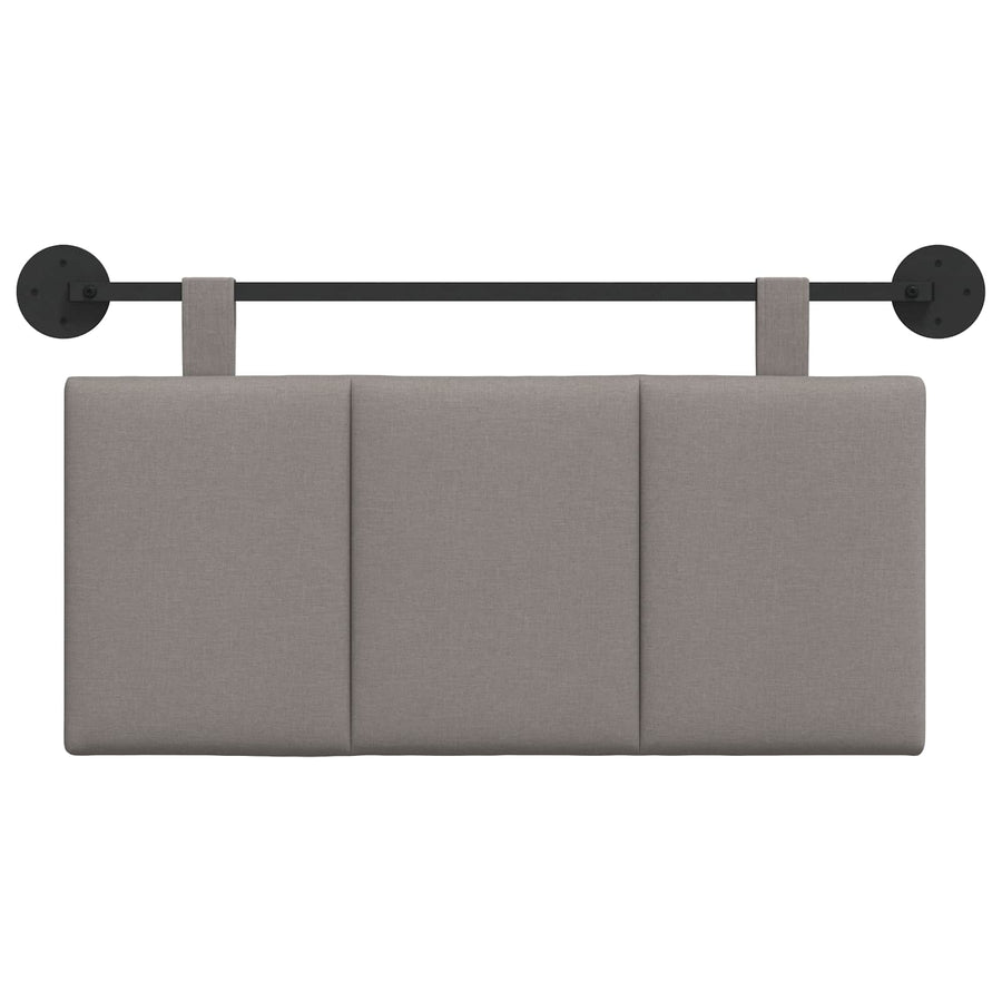 Hangend Hoofdeinde Wandgemonteerd Taupe 100 x 55 x 5 cm Stof
