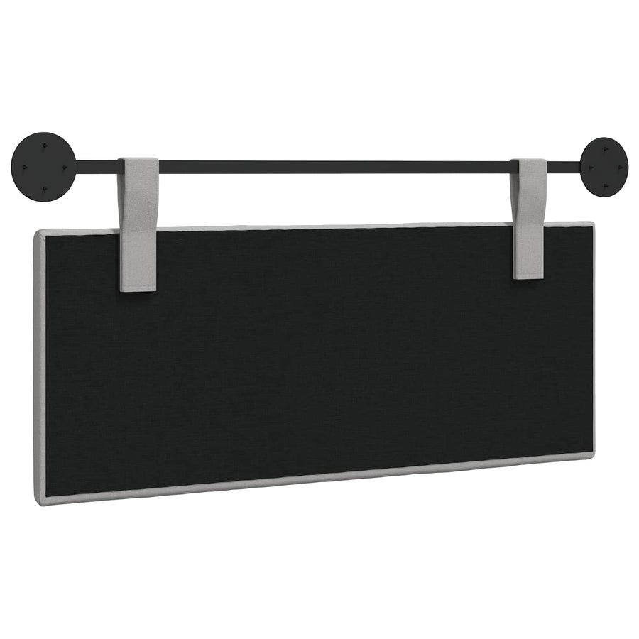 Hangend Hoofdeinde Gestreept Wolkengrijs 110 x 55 x 5 cm Stof
