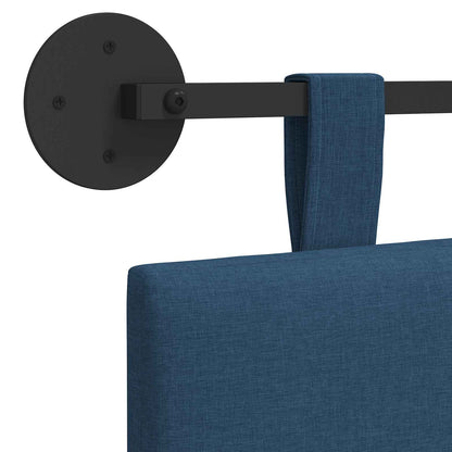 Hangend Hoofdeinde Wandgemonteerd Blauw 110 x 55 x 5 cm Stof
