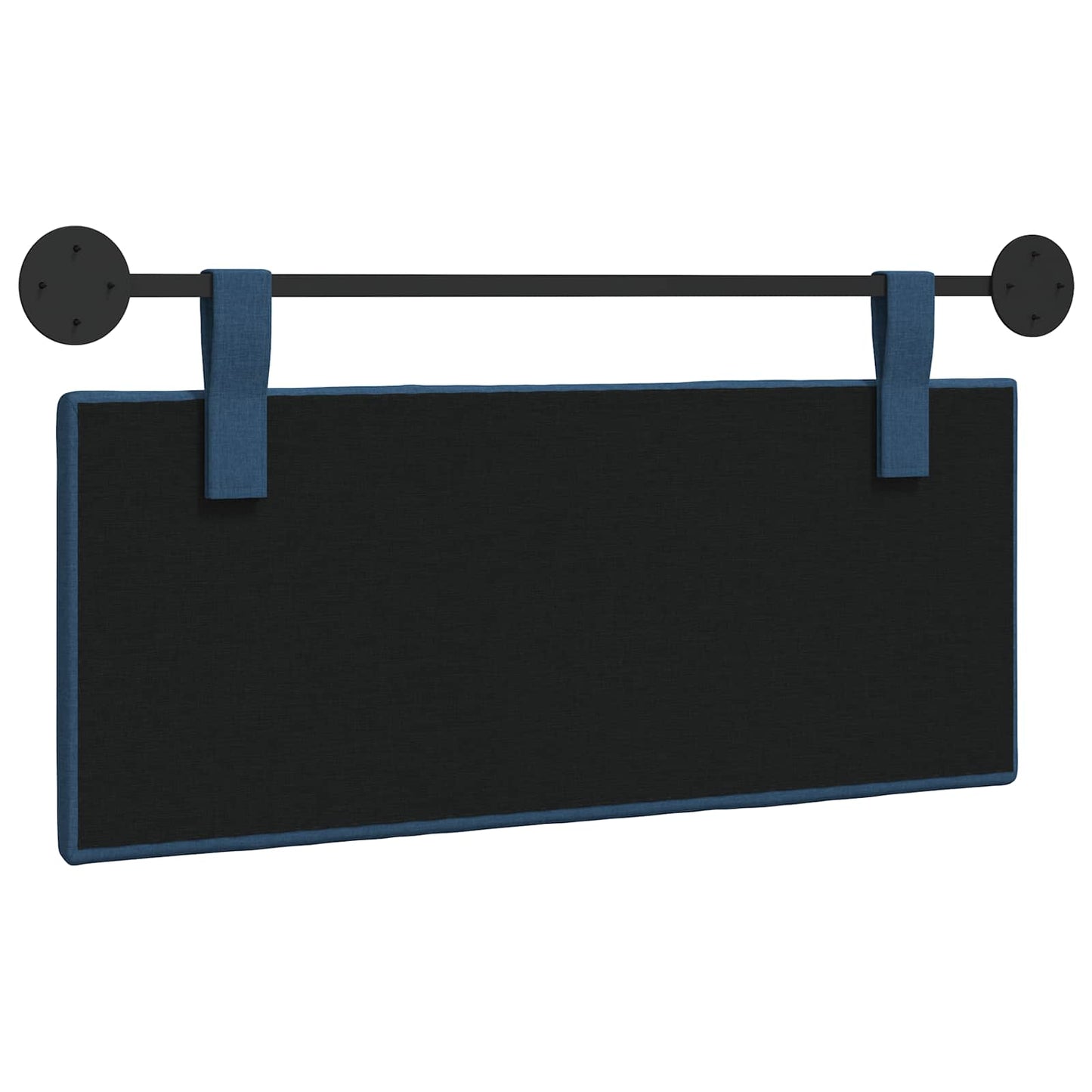 Hangend Hoofdeinde Wandgemonteerd Blauw 110 x 55 x 5 cm Stof
