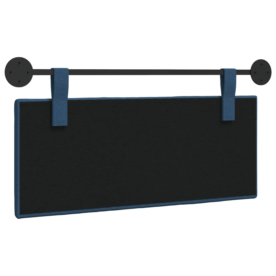 Hangend Hoofdeinde Wandgemonteerd Blauw 110 x 55 x 5 cm Stof