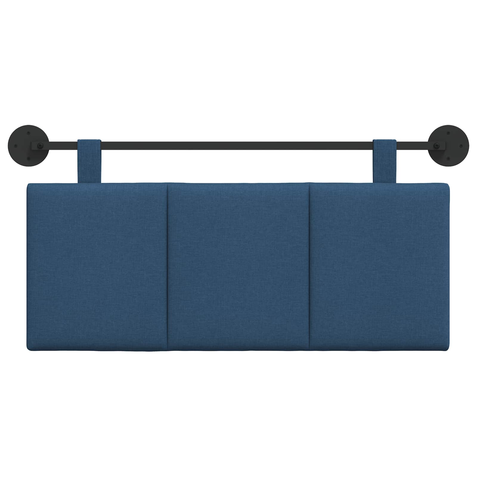 Hangend Hoofdeinde Wandgemonteerd Blauw 110 x 55 x 5 cm Stof
