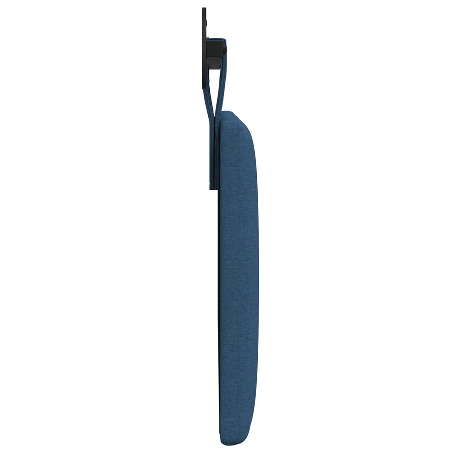 Hangend Hoofdeinde Wandgemonteerd Blauw 110 x 55 x 5 cm Stof