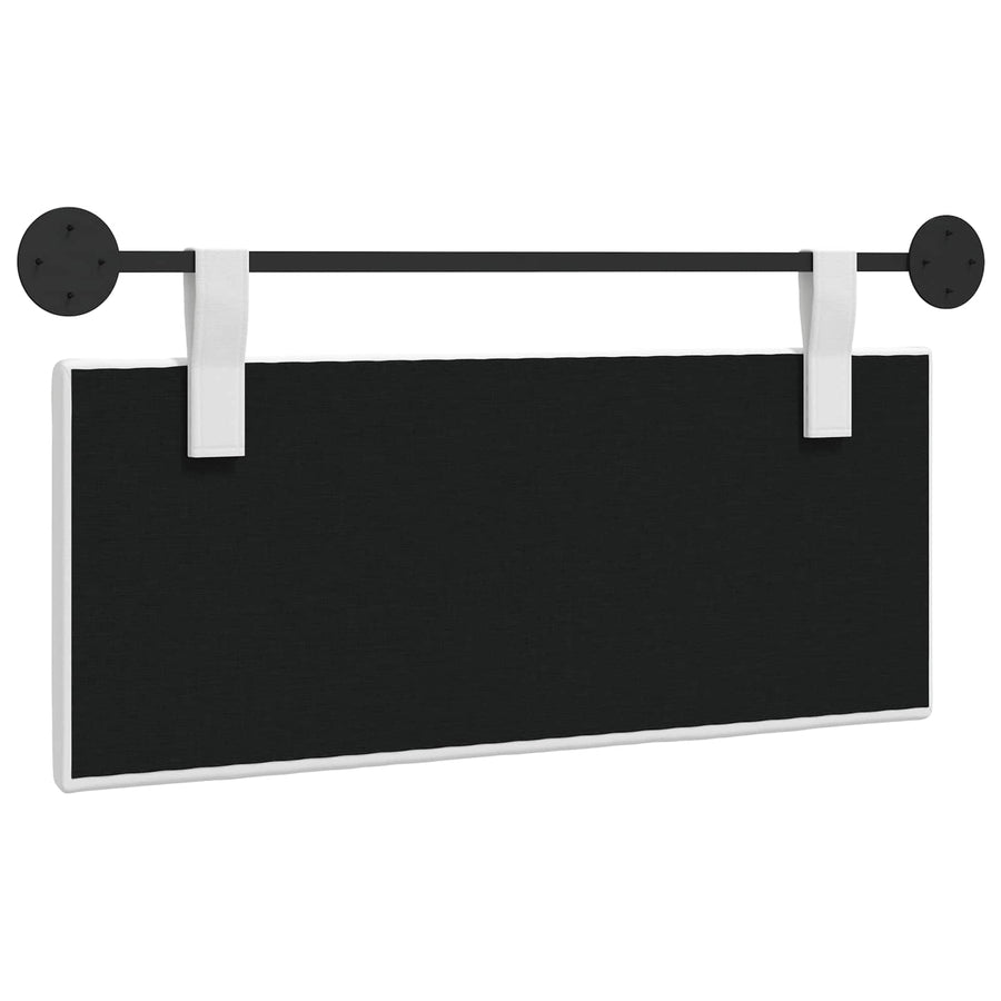 Hangend Hoofdeinde Wandgemonteerd Wit 110 x 55 x 5 cm Stof