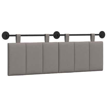 Hangend Hoofdeinde Wandgemonteerd Taupe 150 x 55 x 5 cm Stof