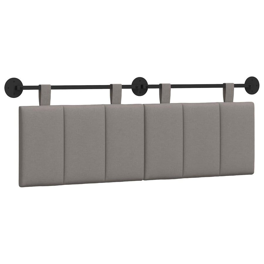 Hangend Hoofdeinde Wandgemonteerd Taupe 150 x 55 x 5 cm Stof