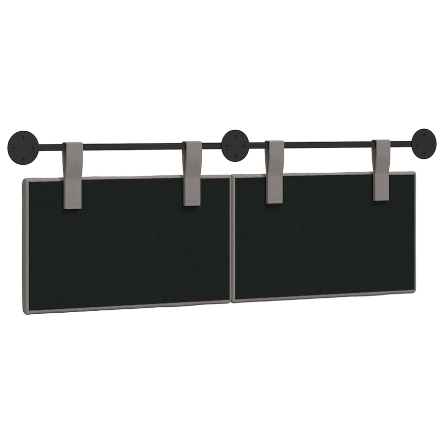 Hangend Hoofdeinde Wandgemonteerd Taupe 150 x 55 x 5 cm Stof