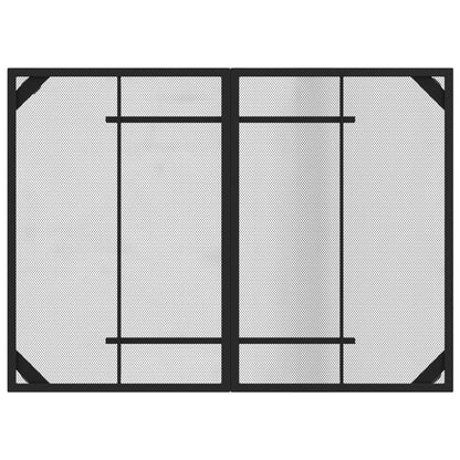 Buitenmeubelset 5 pcs Antracietkleurig Ijzer en Staal