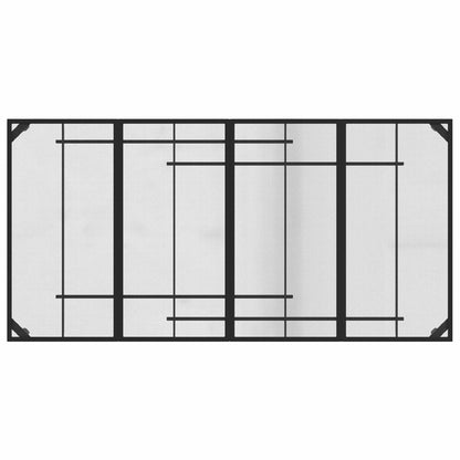 Buitenmeubelset 7 pcs Antracietkleurig Ijzer en Staal