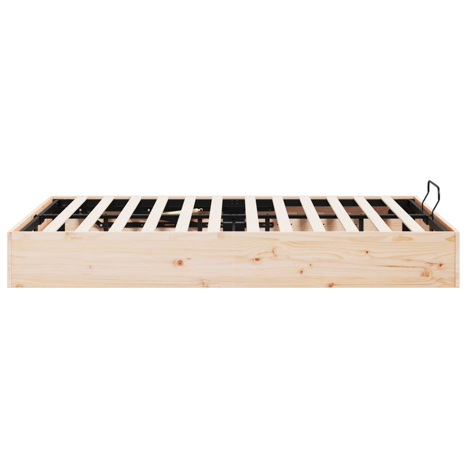 Ottoman Bedframe met Opslag Naturel 180 x 200 cm