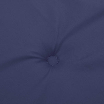 Buiten Kussen 2 pcs Marineblauw 180 x 55 x 7 cm Stof