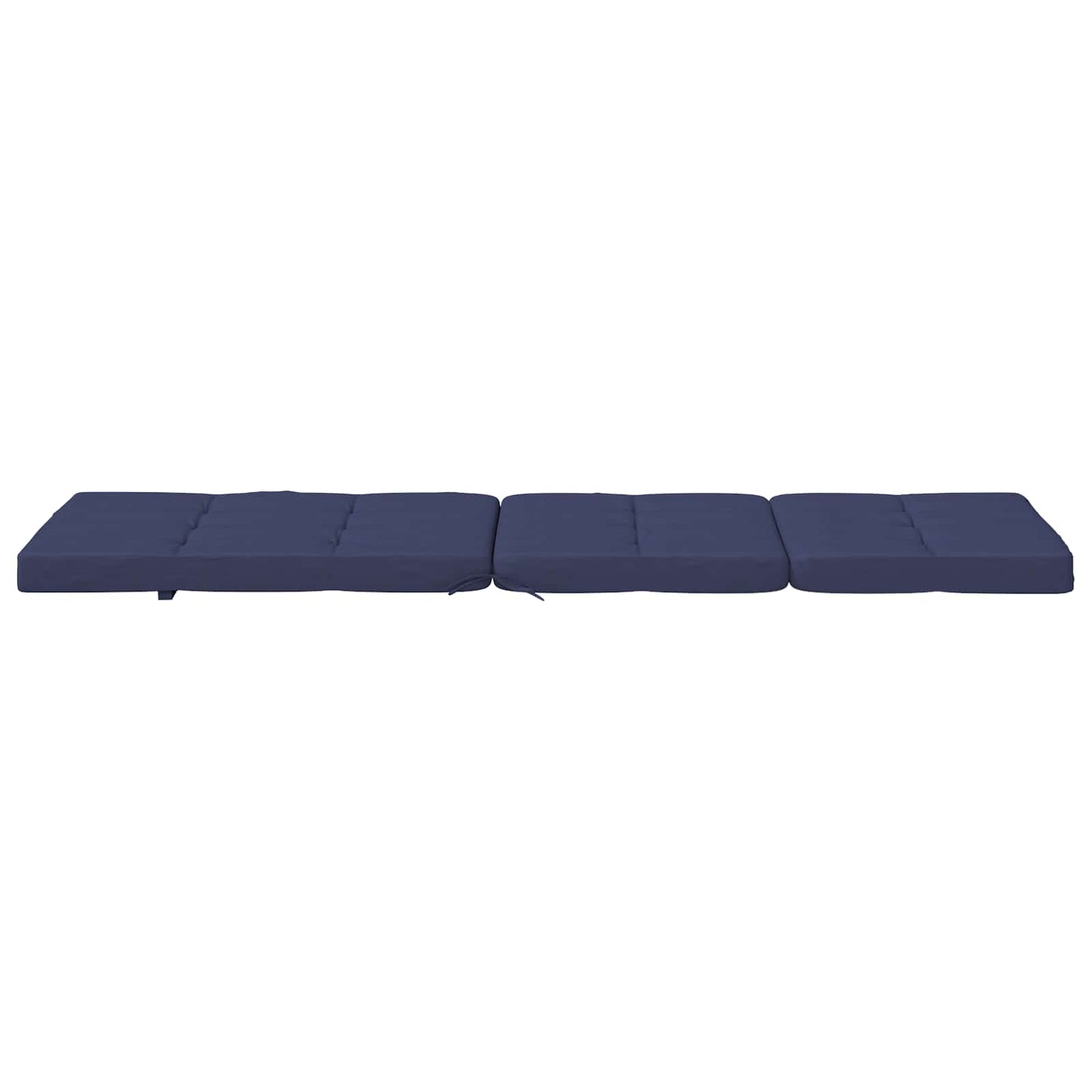 Buiten Kussen 2 pcs Marineblauw 180 x 55 x 7 cm Stof