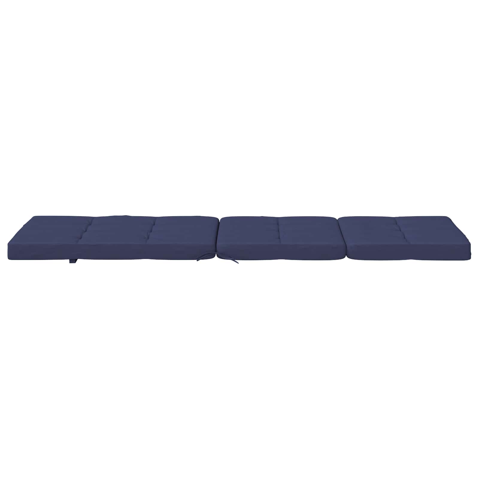 Buiten Kussen 2 pcs Marineblauw 180 x 55 x 7 cm Stof