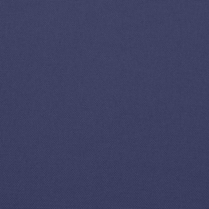 Buiten Kussen 2 pcs Marineblauw 180 x 55 x 7 cm Stof